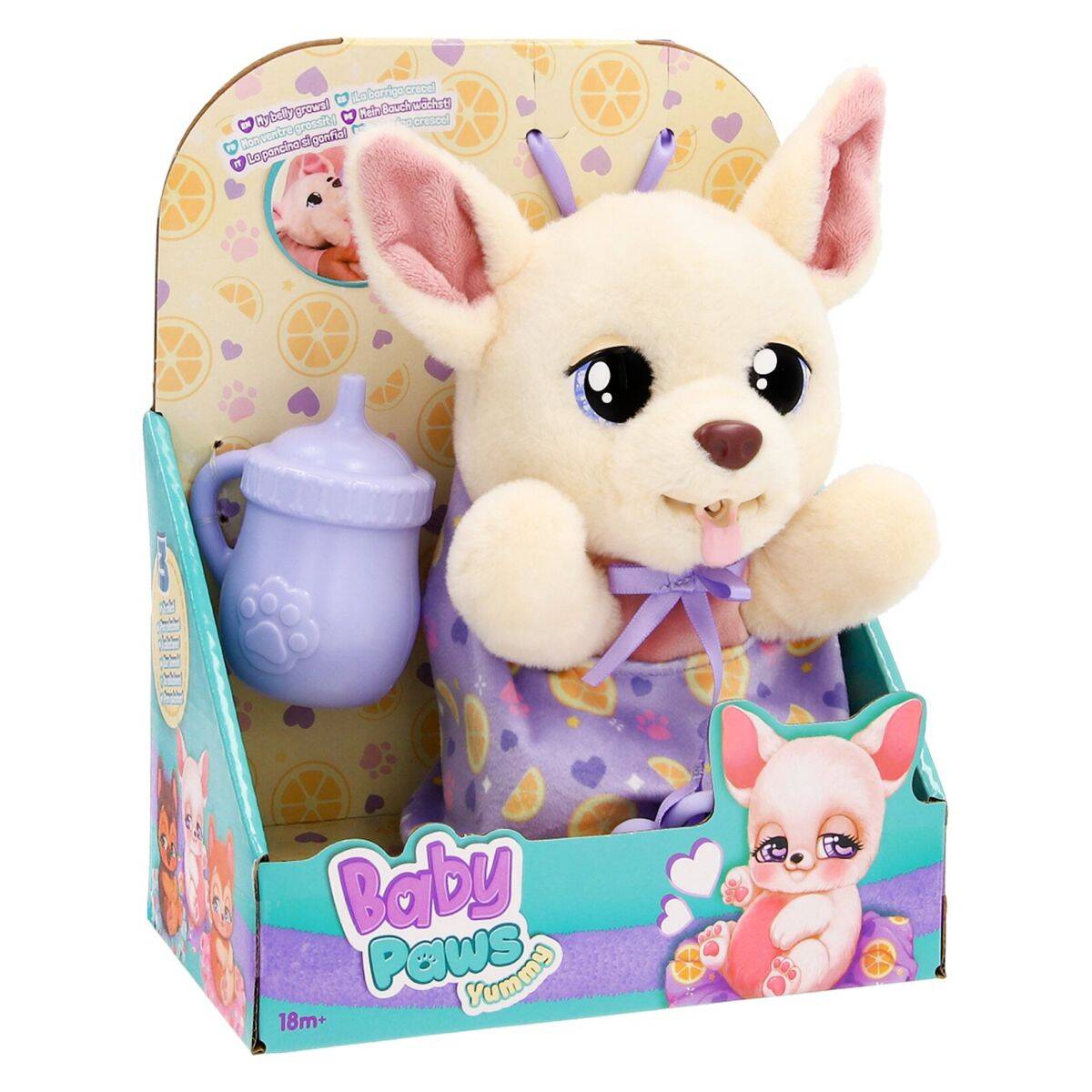 Imc Toys pliš Baby Paws Yummy
