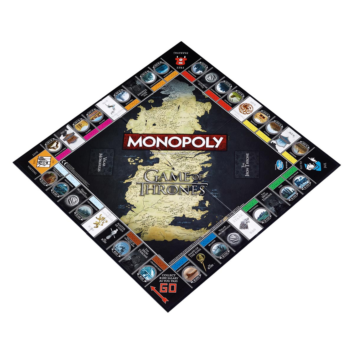 HASBRO GAMES društvena igra Monopoly Igra prijestolja