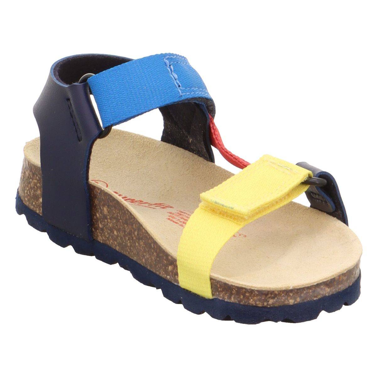 Superfit sandal FUSSBETTPANTOFFEL 1-000116-8010 F blau/mehrfarbig 29
