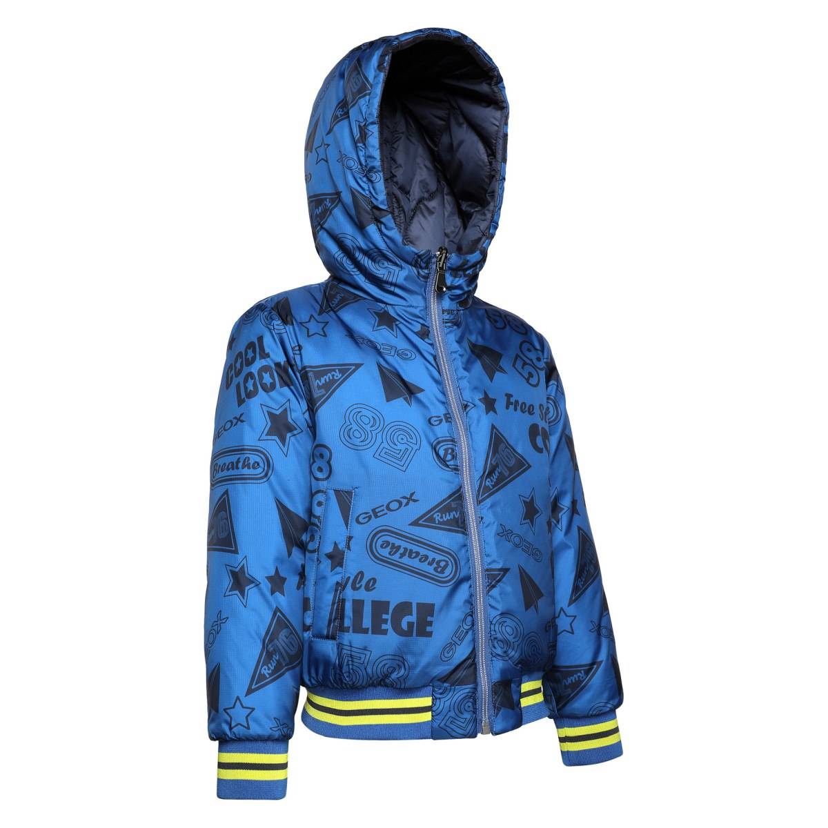 GEOX jakna K2620D K AXEL REVERSIBLE HO F1666 TC170 M PLAVA 152