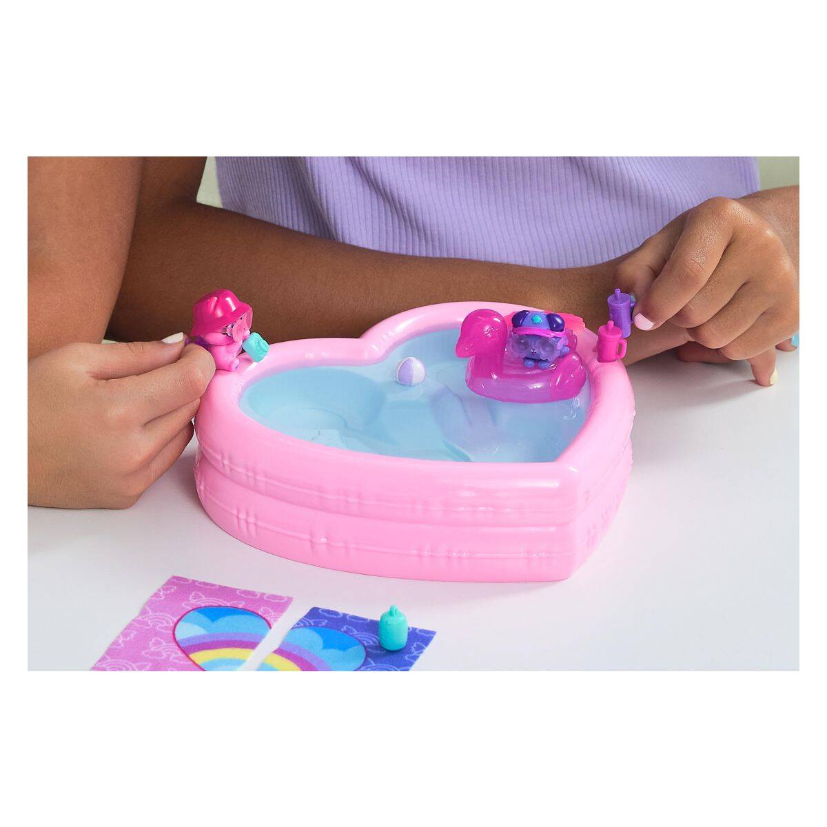 HATCHIMALS Neon Rainbow bazen srce