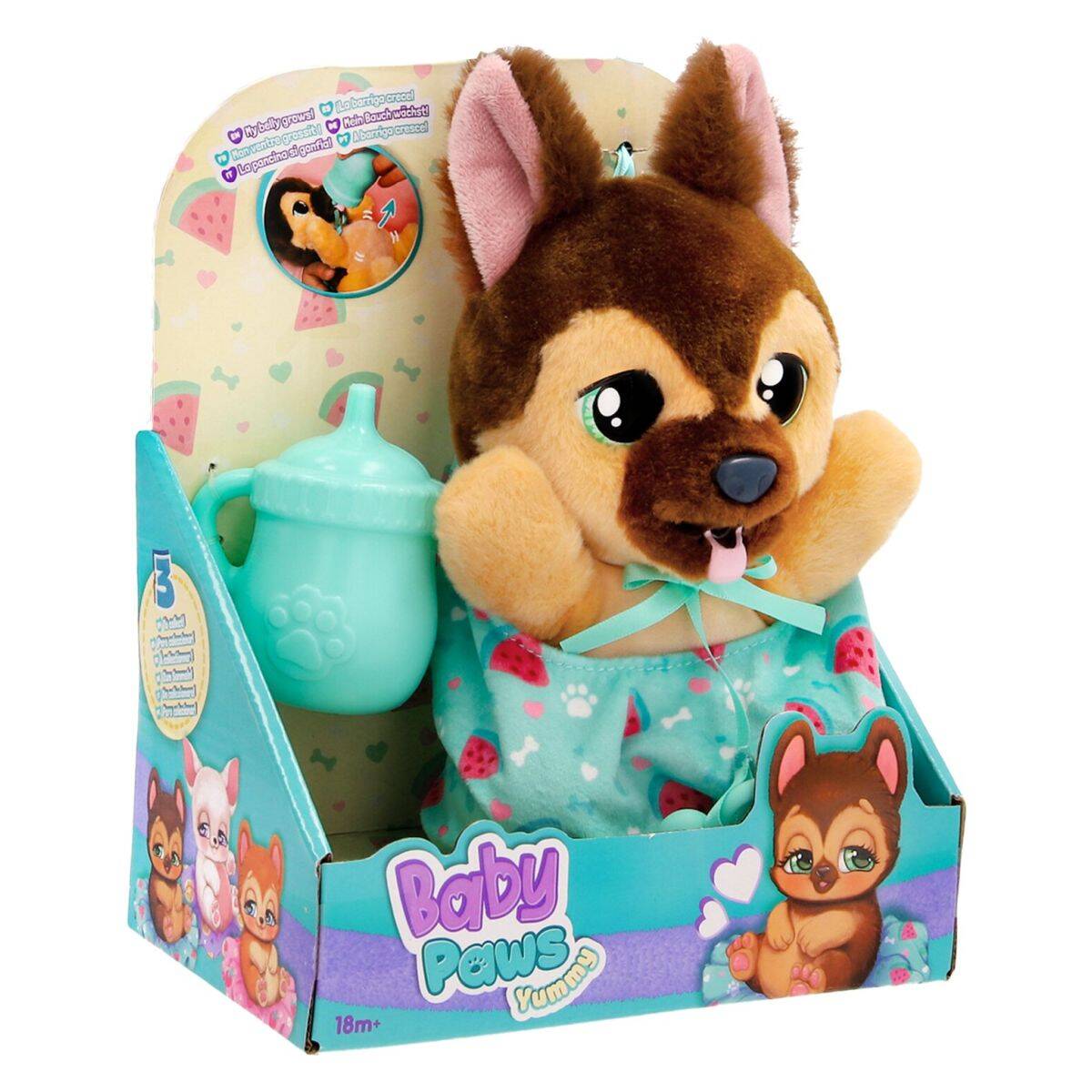 Imc Toys pliš Baby Paws Yummy