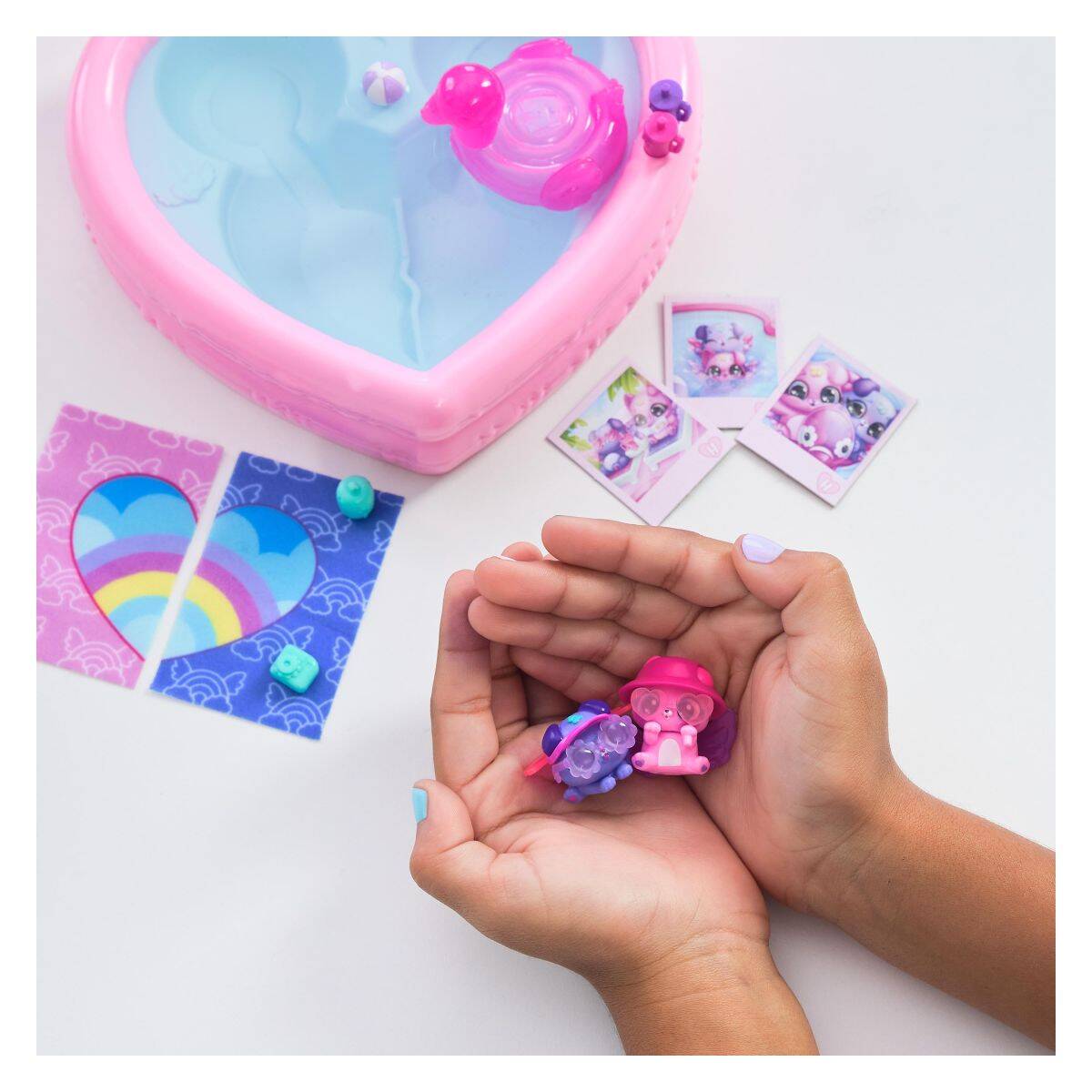 HATCHIMALS Neon Rainbow bazen srce