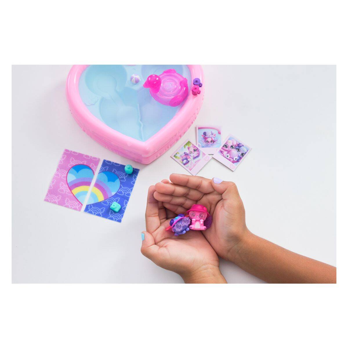 HATCHIMALS Neon Rainbow bazen srce