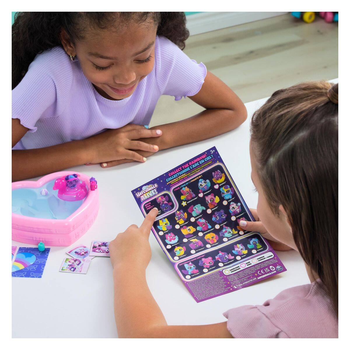 HATCHIMALS Neon Rainbow bazen srce