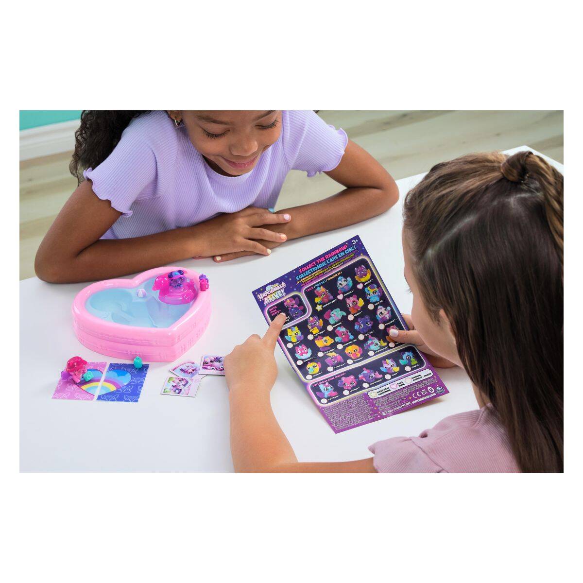 HATCHIMALS Neon Rainbow bazen srce