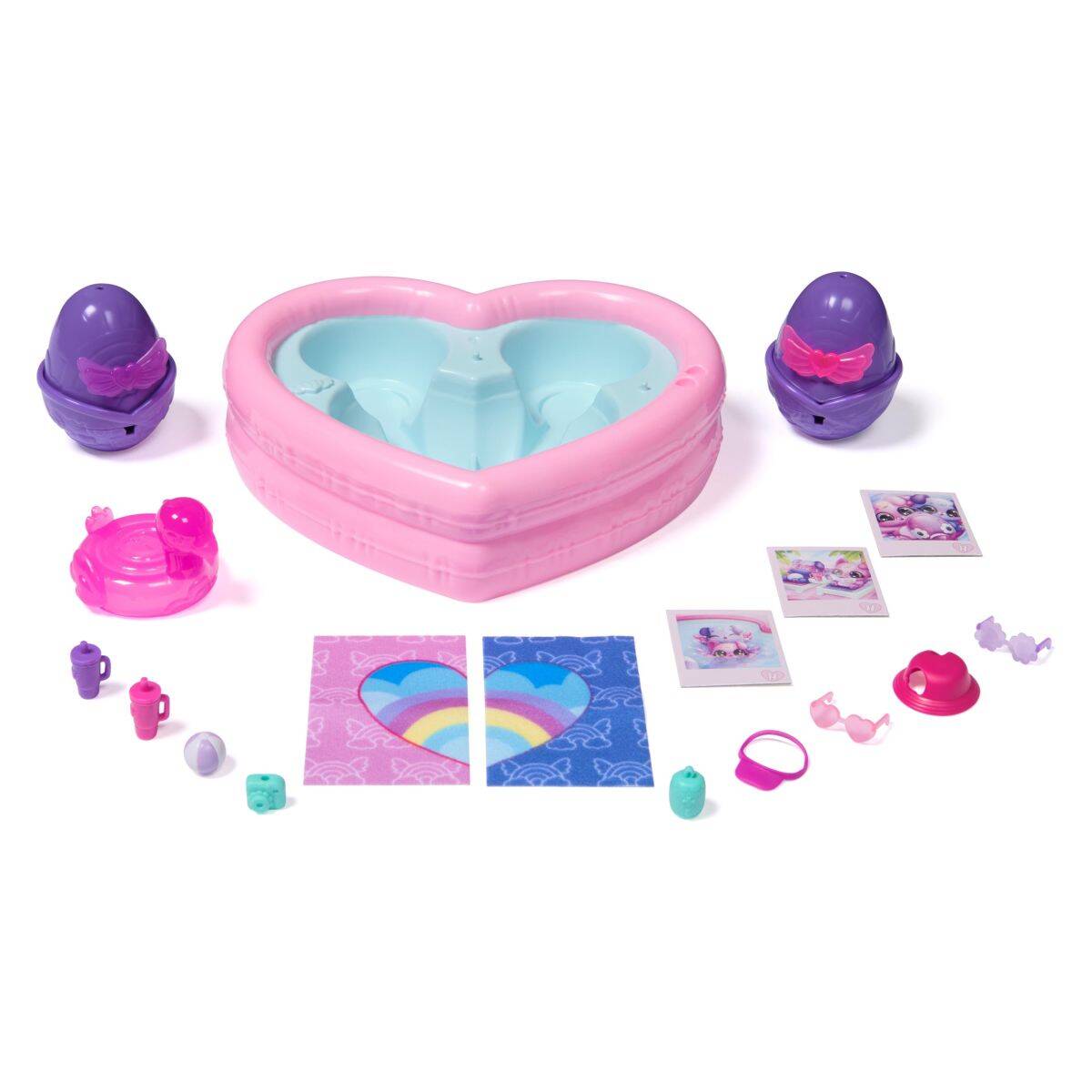 HATCHIMALS Neon Rainbow bazen srce