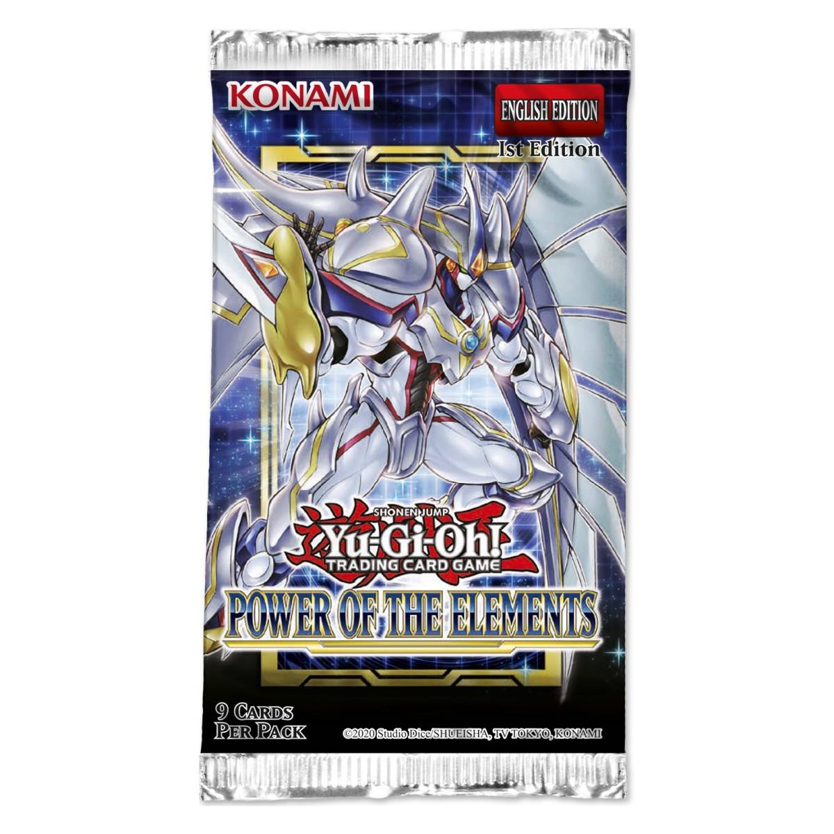 Yugioh karte Power of the Elements booster