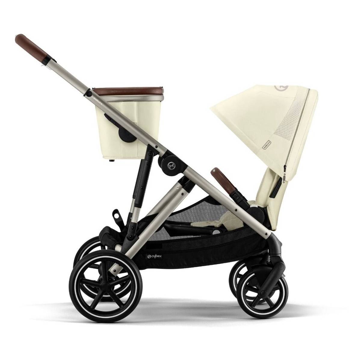 Cybex Ogrodje s sedežno enoto Gazelle S seashell beige, light beige