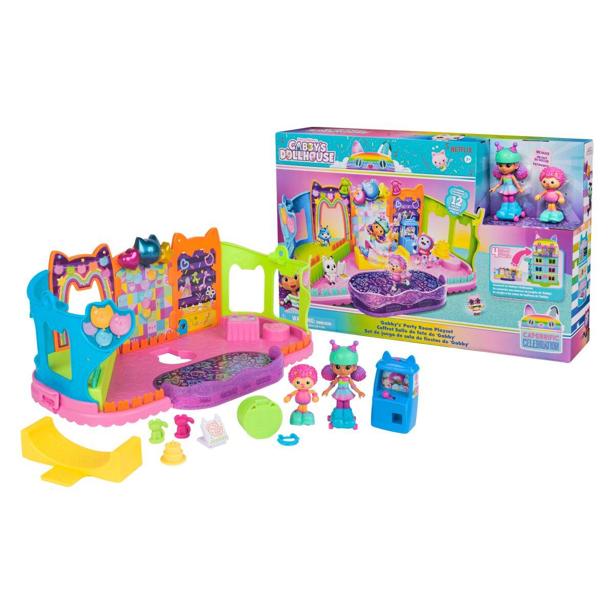 GABBY'S DOLLHOUSE Party soba set