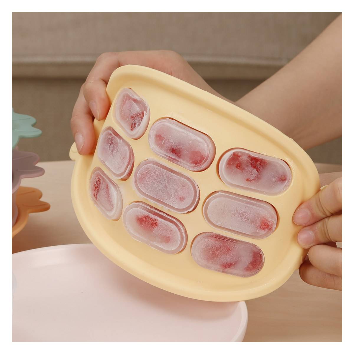 HAAKAA silikonski model za pripremu međuobroka ananas Orange peach