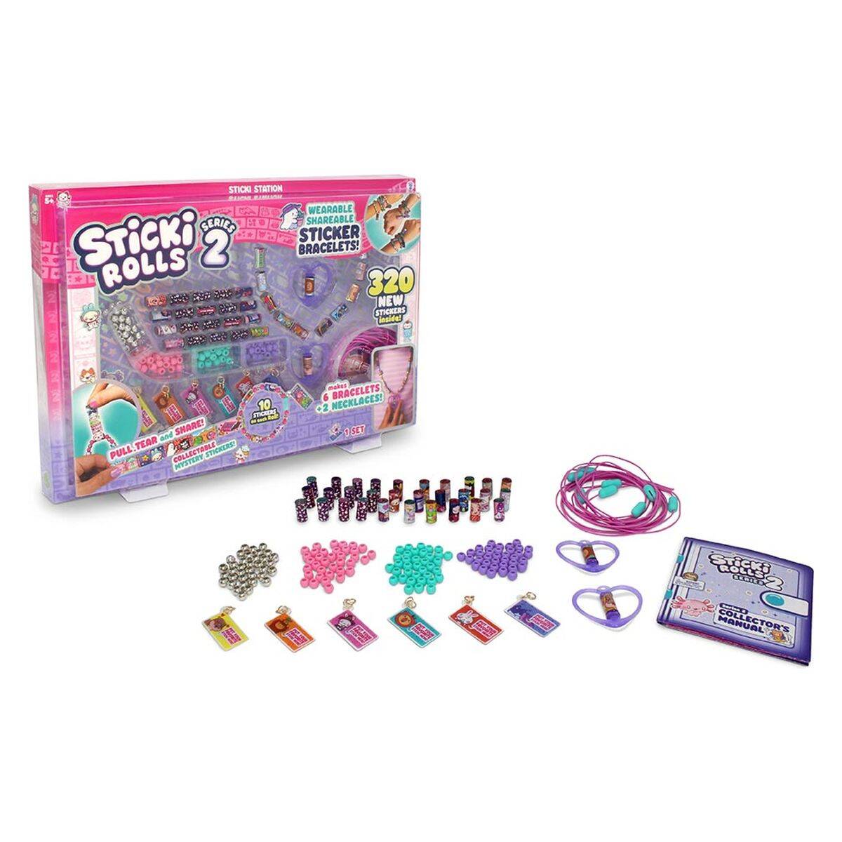 Sticki Rolls DIY set nakit z nalepkami