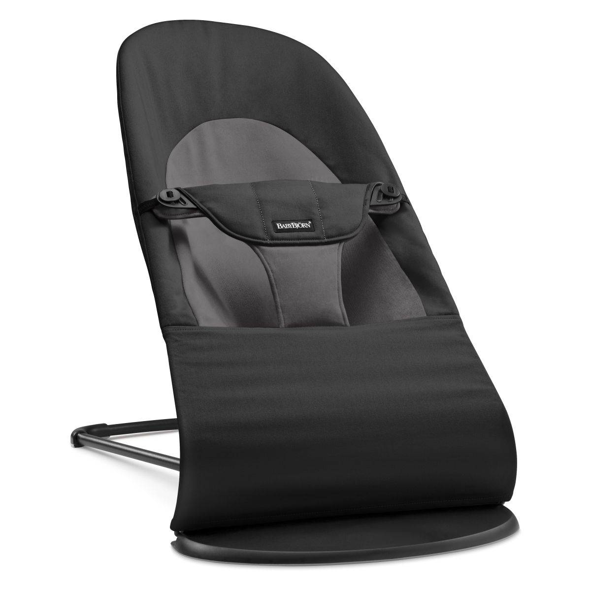 BabyBjörn gugalnik Balance Soft  Woven black/dark grey