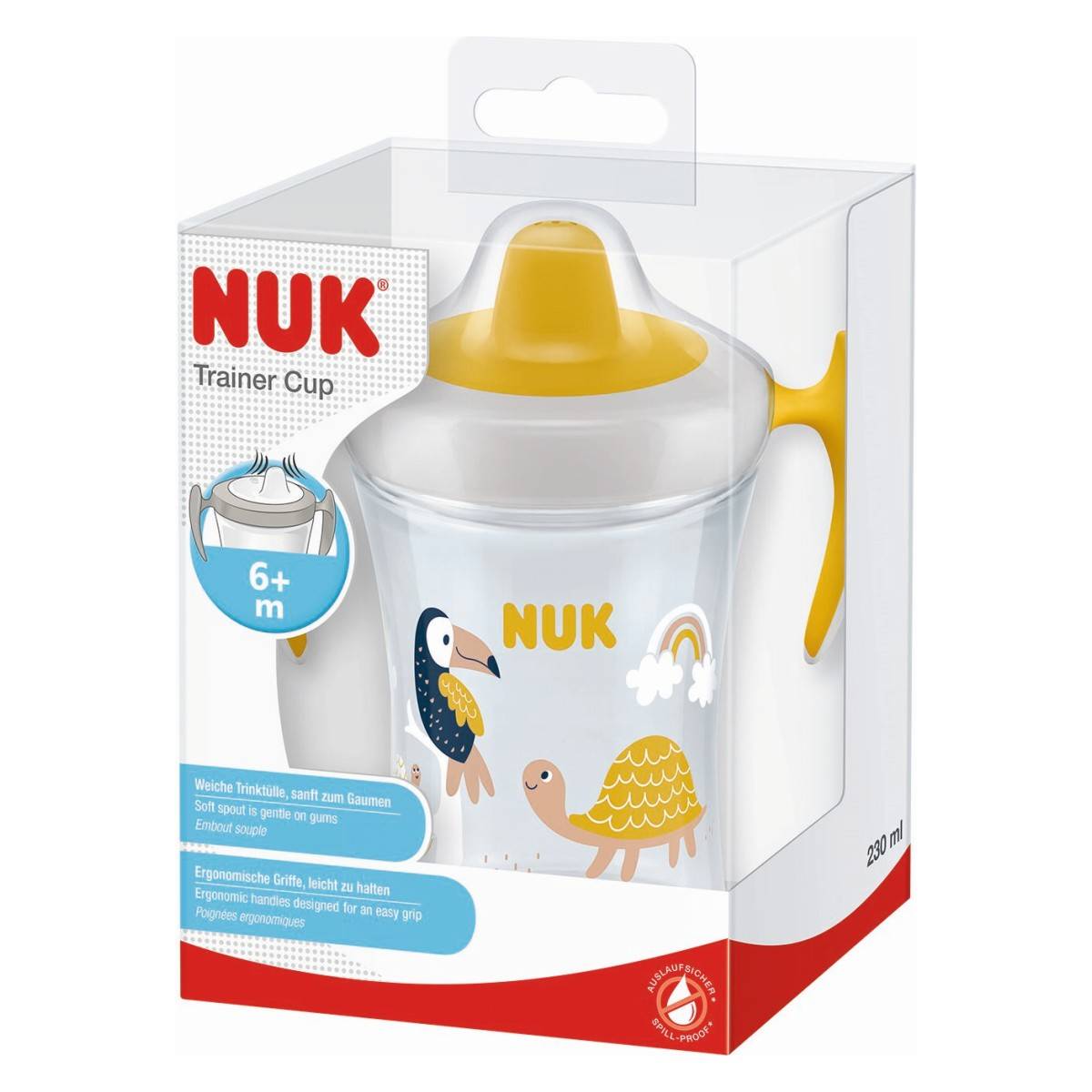 NUK čašica evolution trainer 230ml, 6m+ neutral