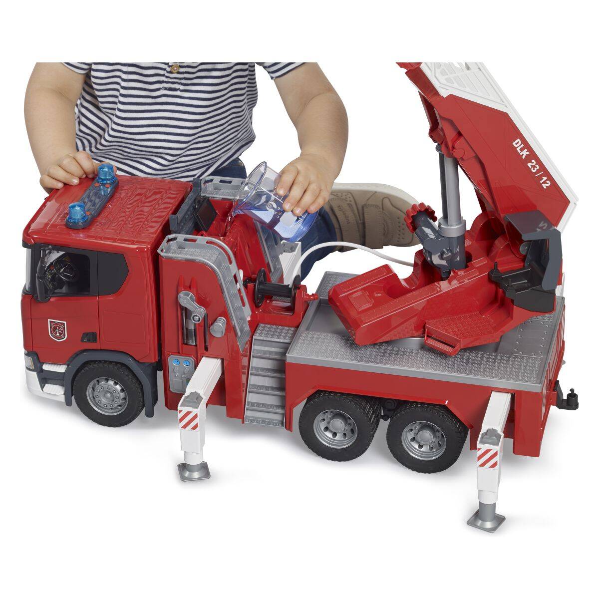 BRUDER vatrogasno vozilo Scania Super 560R sa ljestvama