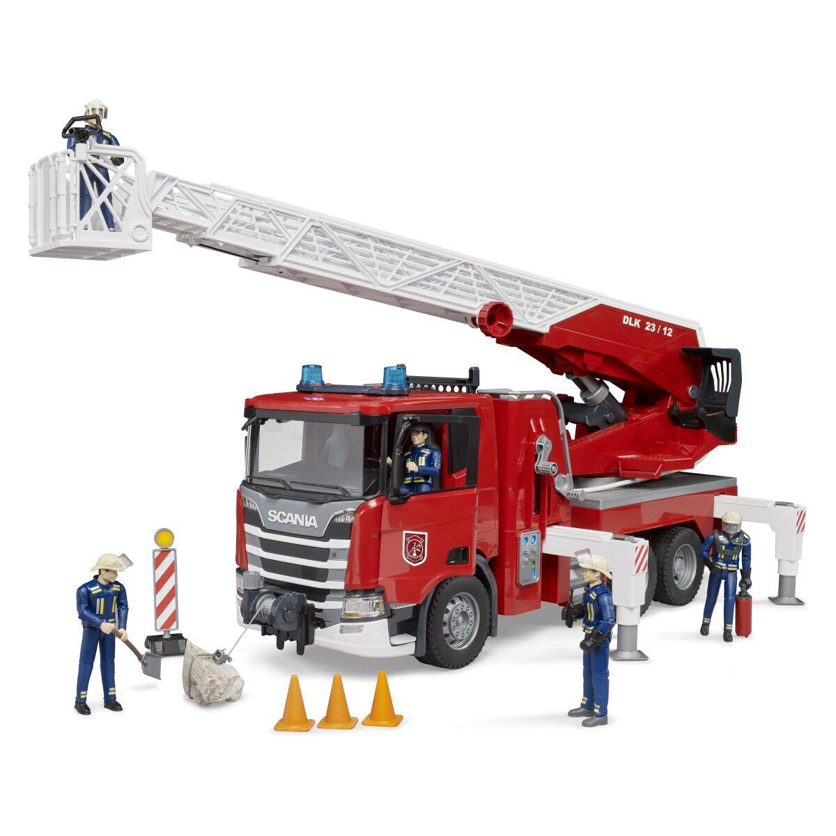 BRUDER vatrogasno vozilo Scania Super 560R sa ljestvama