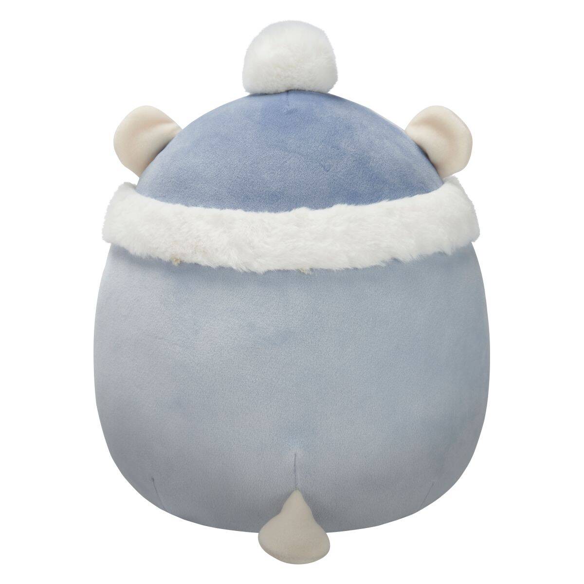Squishmallows Brooke polarni medved z zimsko kapo 19 cm