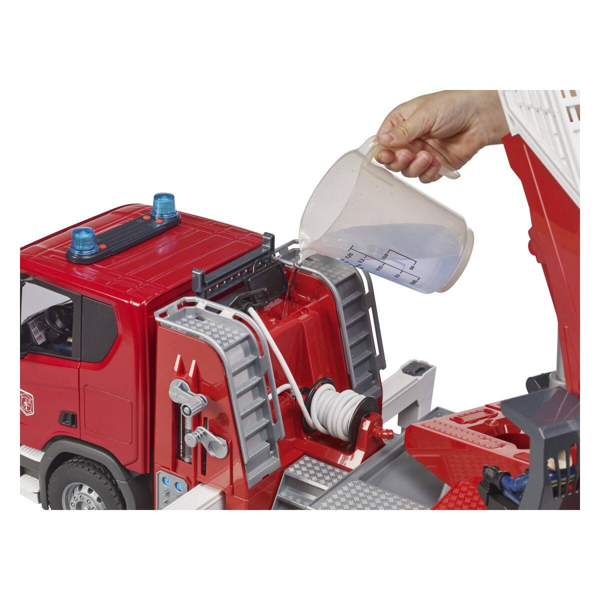 BRUDER vatrogasno vozilo Scania Super 560R sa ljestvama