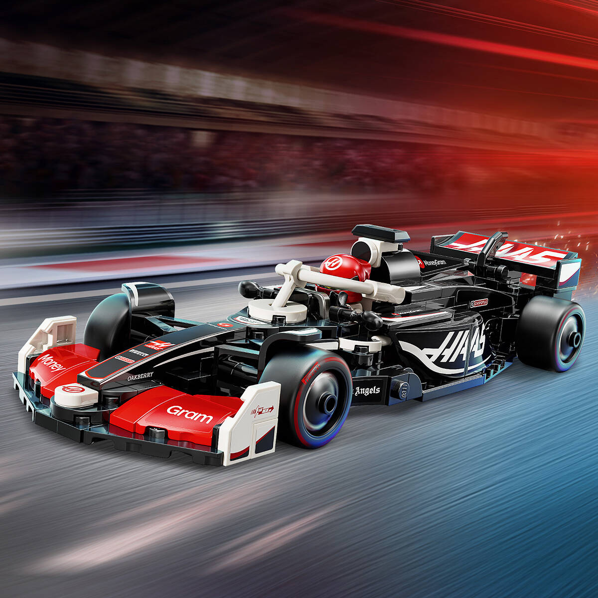 Lego® Speed Champions 77250 Dirkalni avtomobil MoneyGram Haas F1® Team VF-24