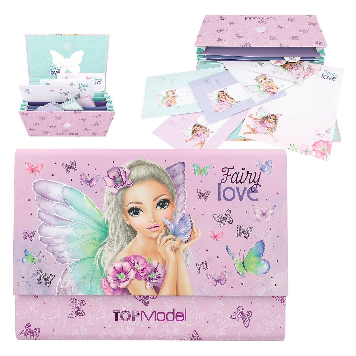 Dino World Pisma v mapi FAIRY LOVE