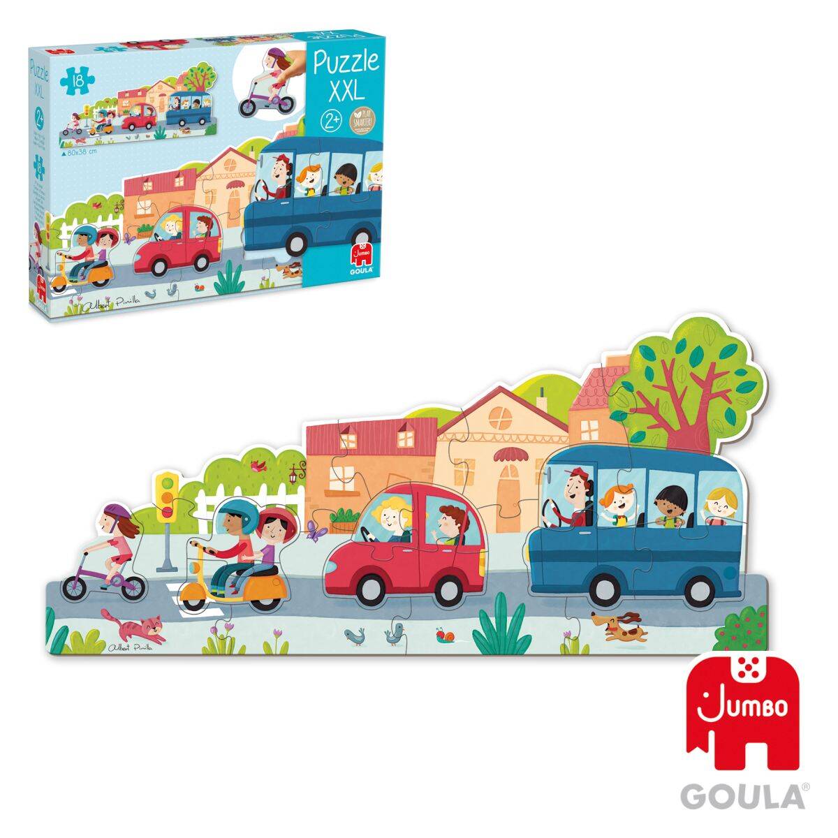 Goula puzzle vozila XXL