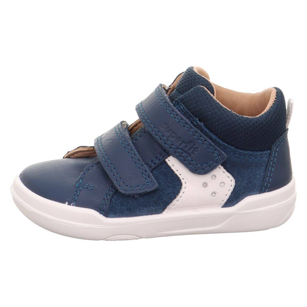 Superfit čevelj nizek SUPERFREE 1-000543-8020 barefoot F blau/weiß 20