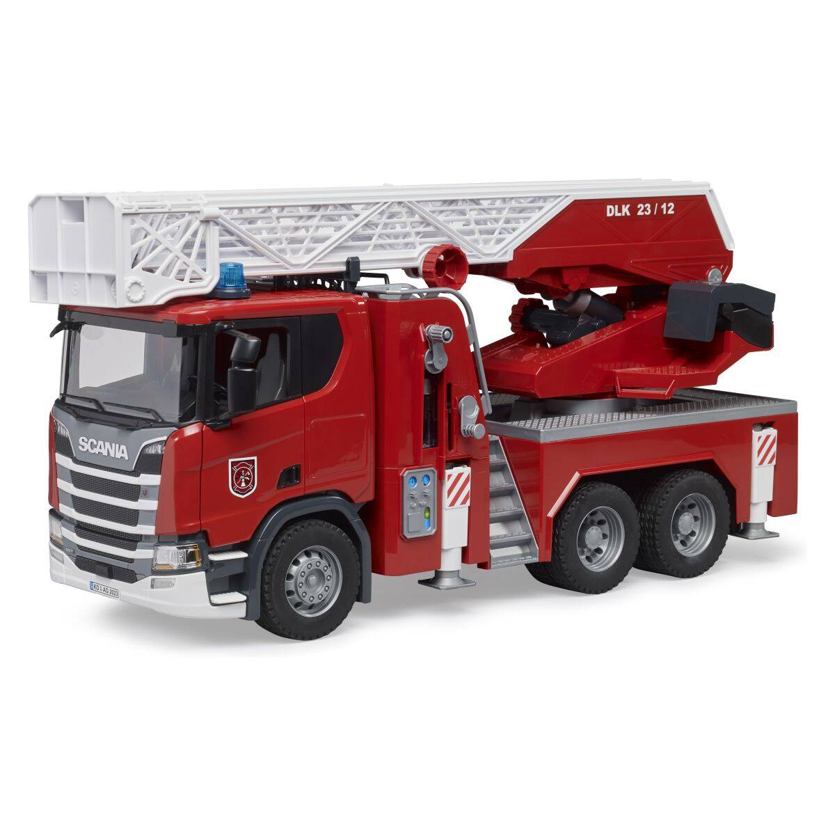 BRUDER vatrogasno vozilo Scania Super 560R sa ljestvama