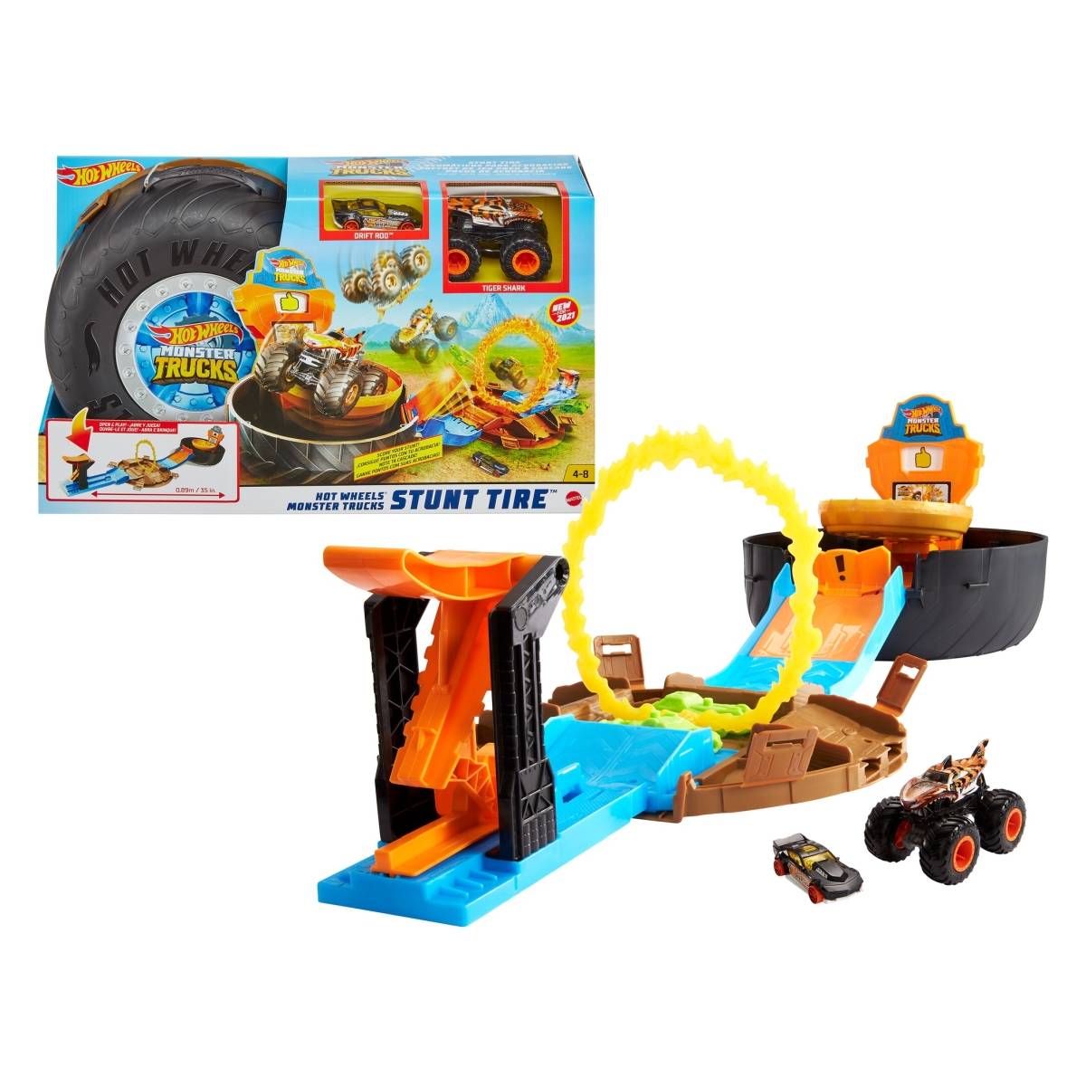 HOT WHEELS Monster Truck set s gumom