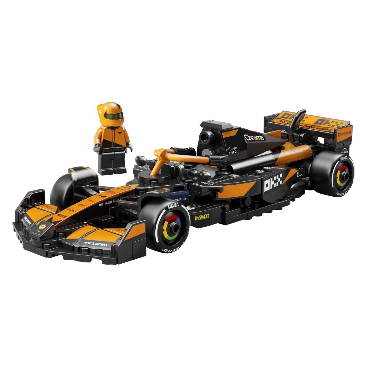Lego® Speed Champions 77251 Dirkalni avtomobil McLaren F1® Team MCL38