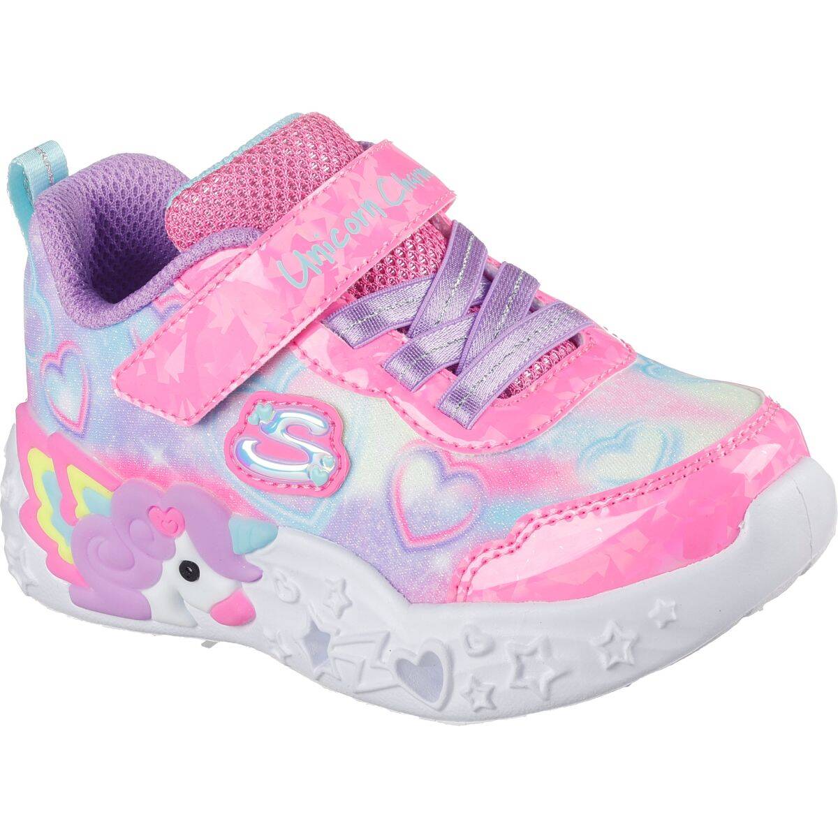 SKECHERS sportske tenisice 303064N PKMT S LIGHTS-UNICORN CHARMER Ž pink/purple 25