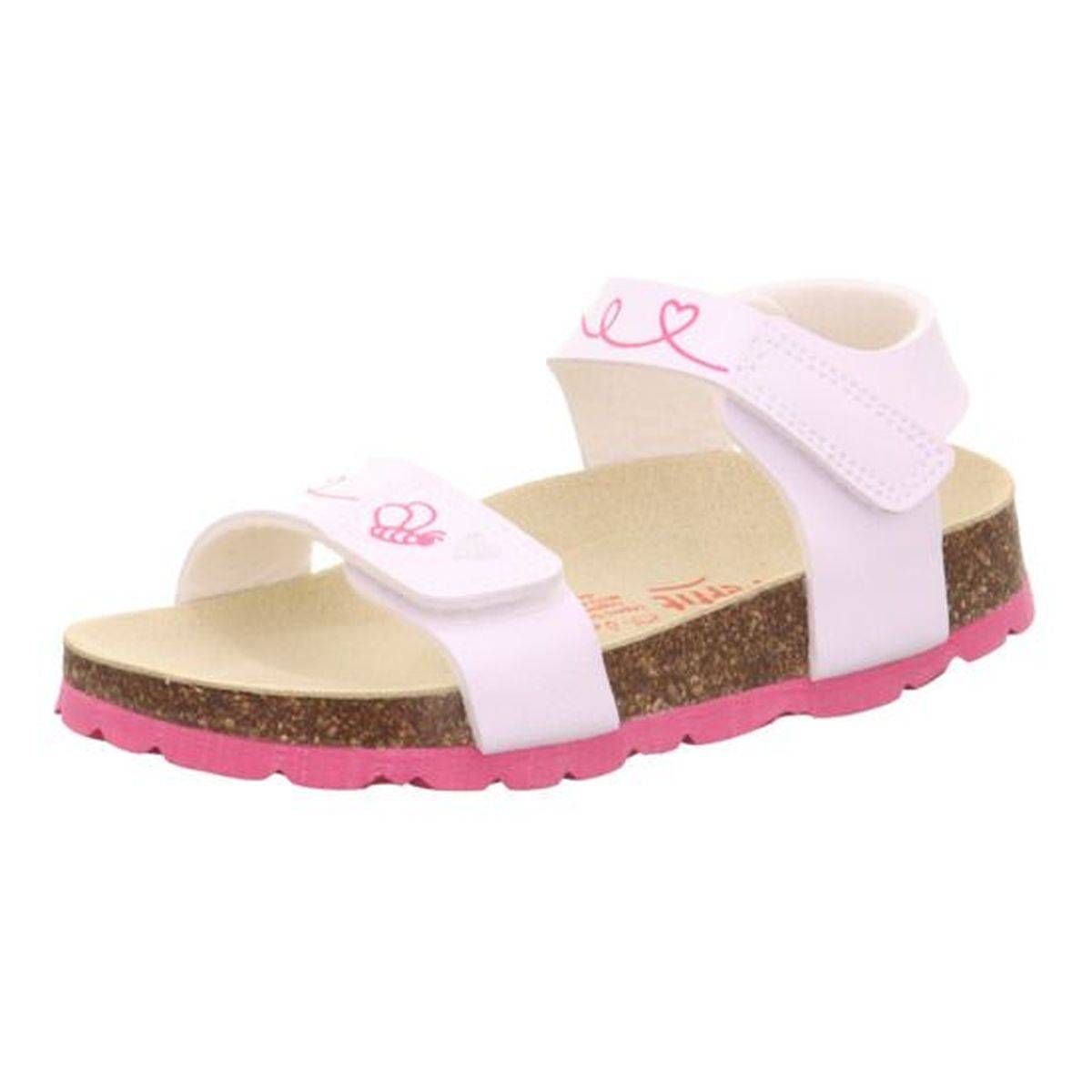Superfit sandal FUSSBETTPANTOFFEL 1-000123-1010 D weis 27