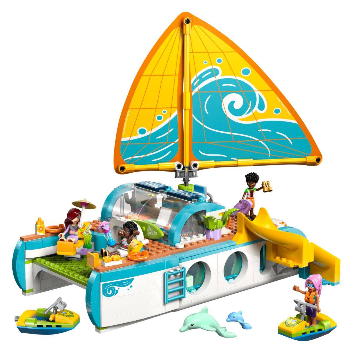 LEGO® FRIENDS 42664 Pustolovina na brodu