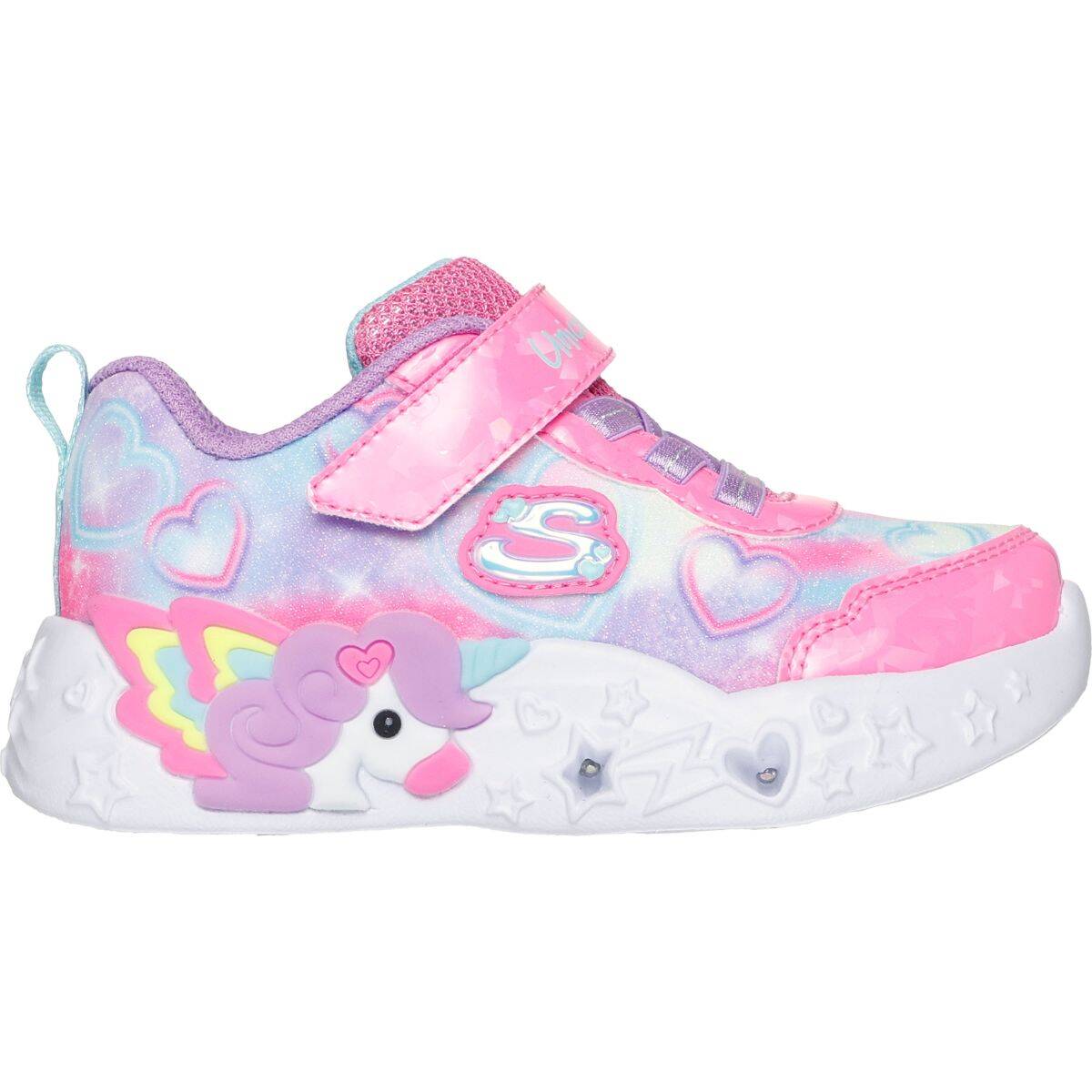 SKECHERS sportske tenisice 303064N PKMT S LIGHTS-UNICORN CHARMER Ž pink/purple 25