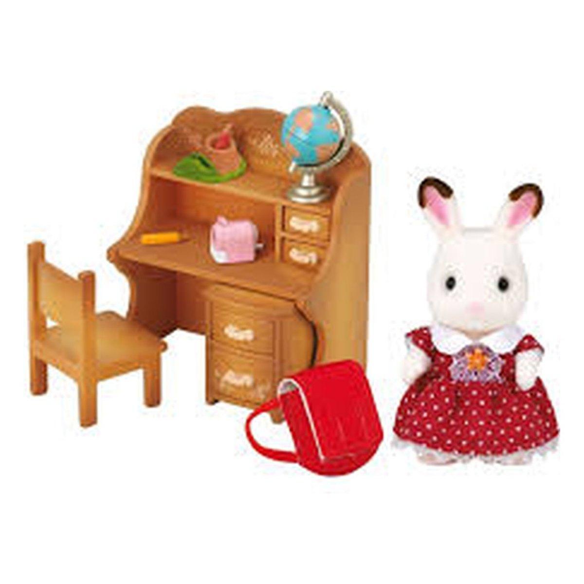 Sylvanian Families Sestra čokoladni zajček za pisalno mizo