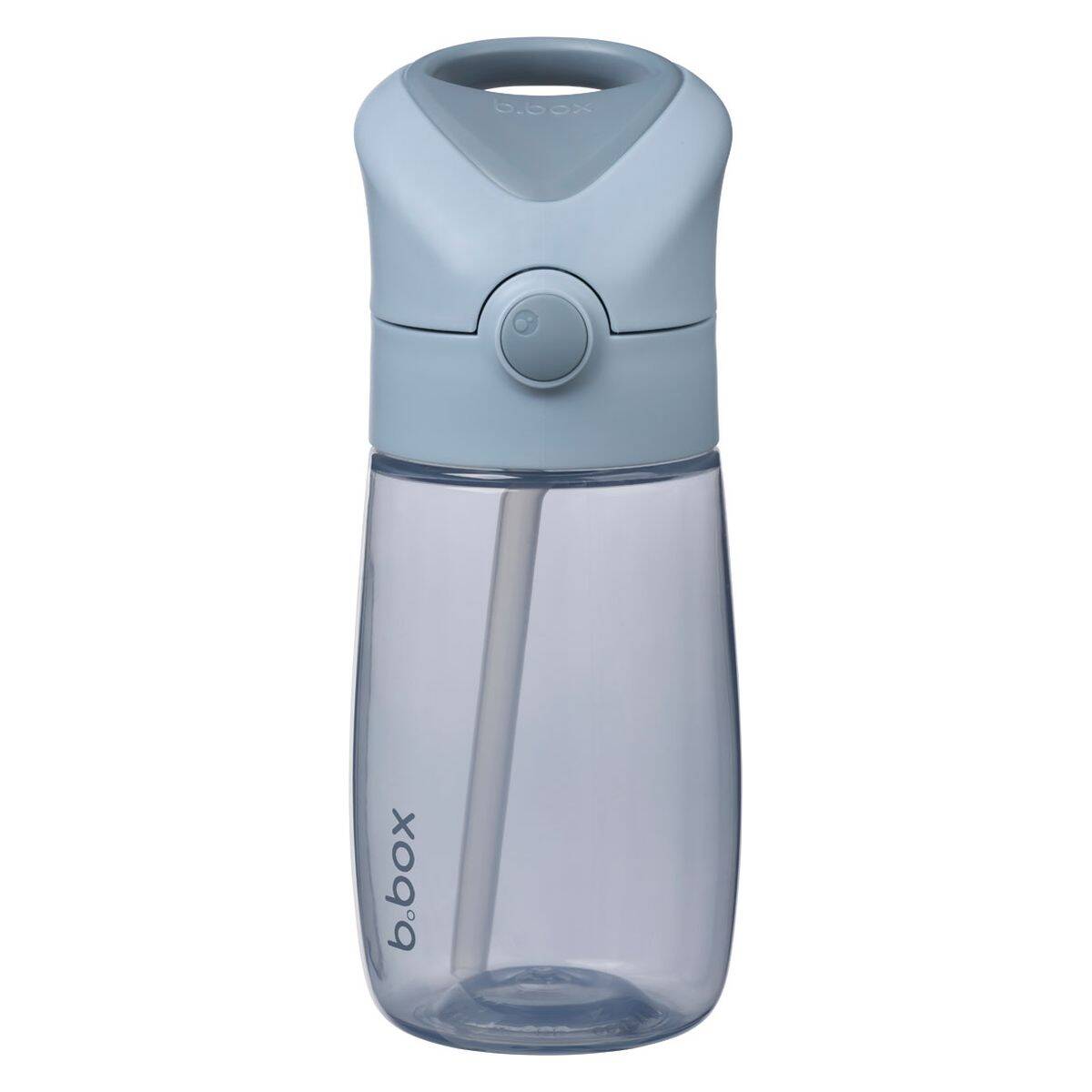b.box steklenička Junior s slamico, 380 ml chill out