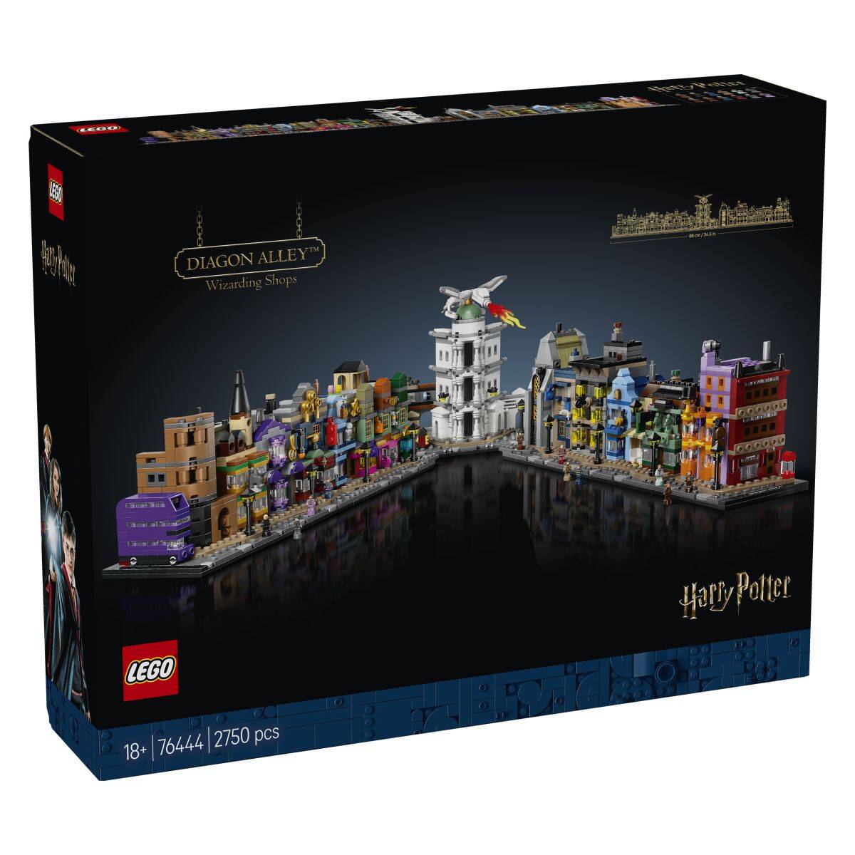 Lego® Harry Potter™ 76444 Čarovniške trgovine na Prečni ulici™
