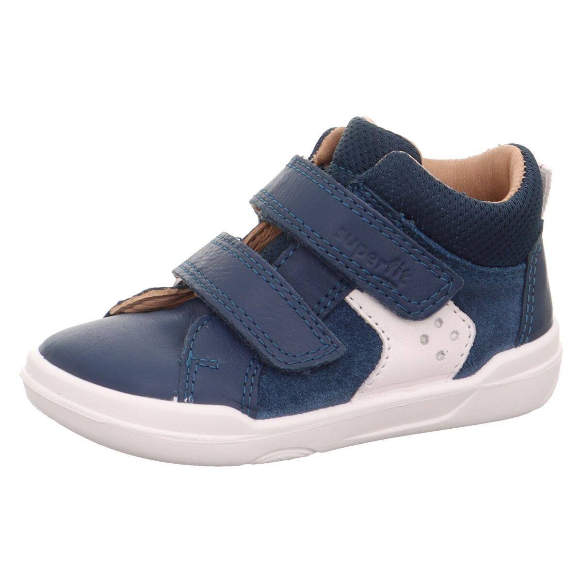Superfit čevelj nizek SUPERFREE 1-000543-8020 barefoot F blau/weiß 21