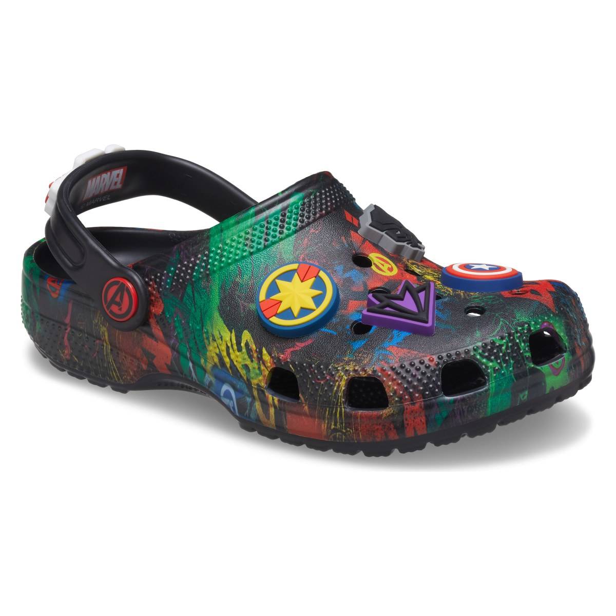 Crocs natikač zunanji 207721 CLASSIC MARVEL AVENGERS KIDS CLOG F 001 32
