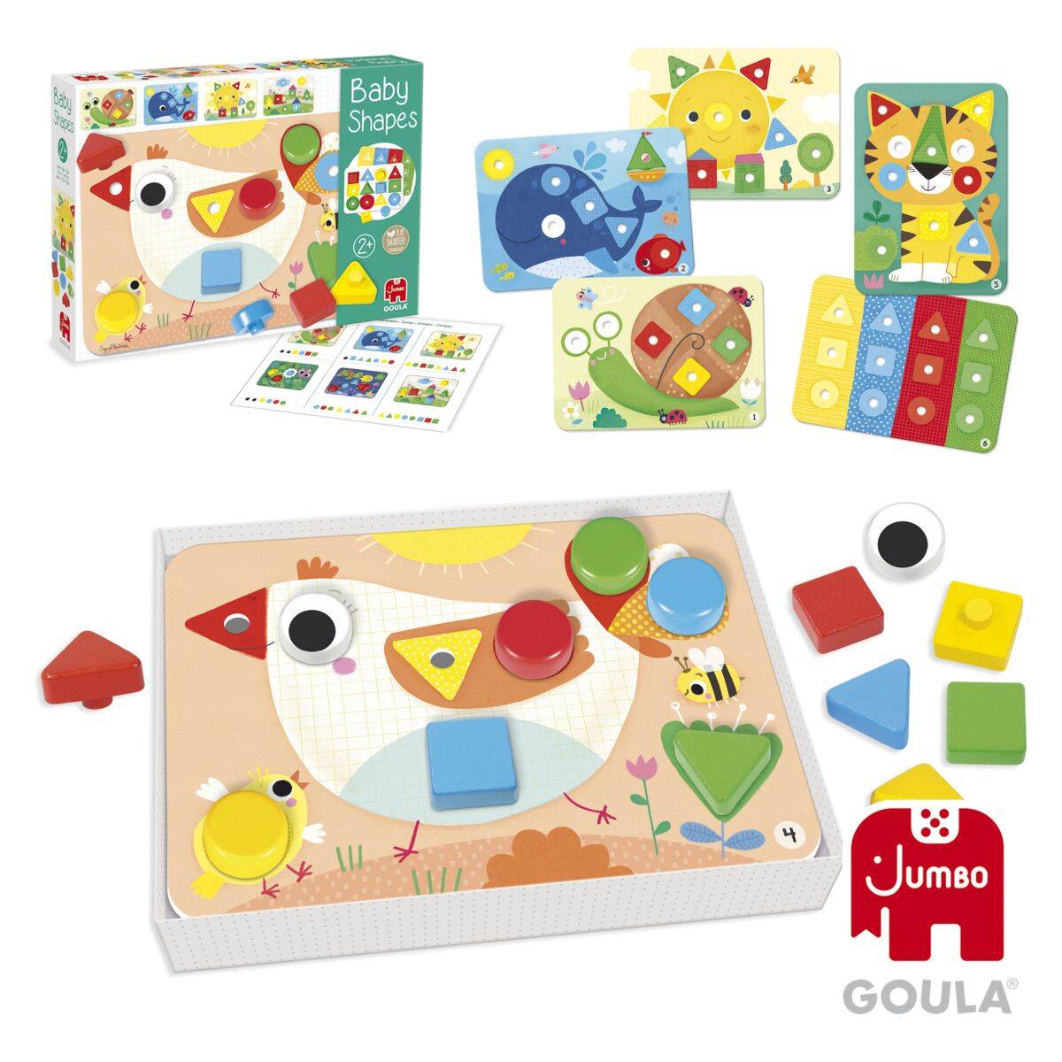Goula puzzle otroške oblike