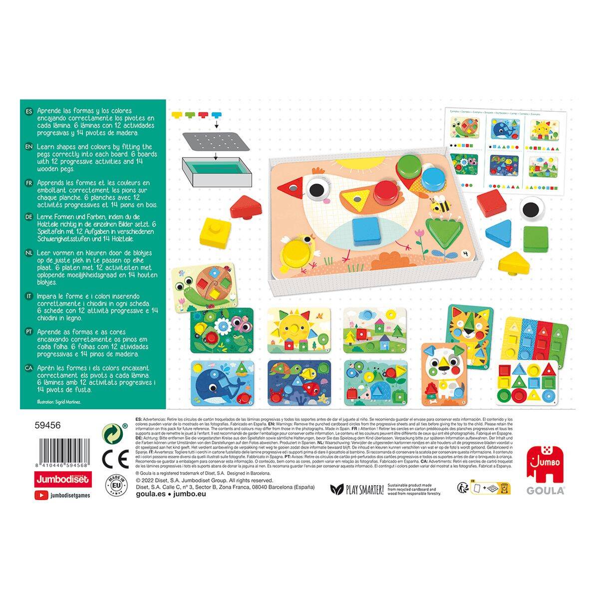 Goula puzzle otroške oblike