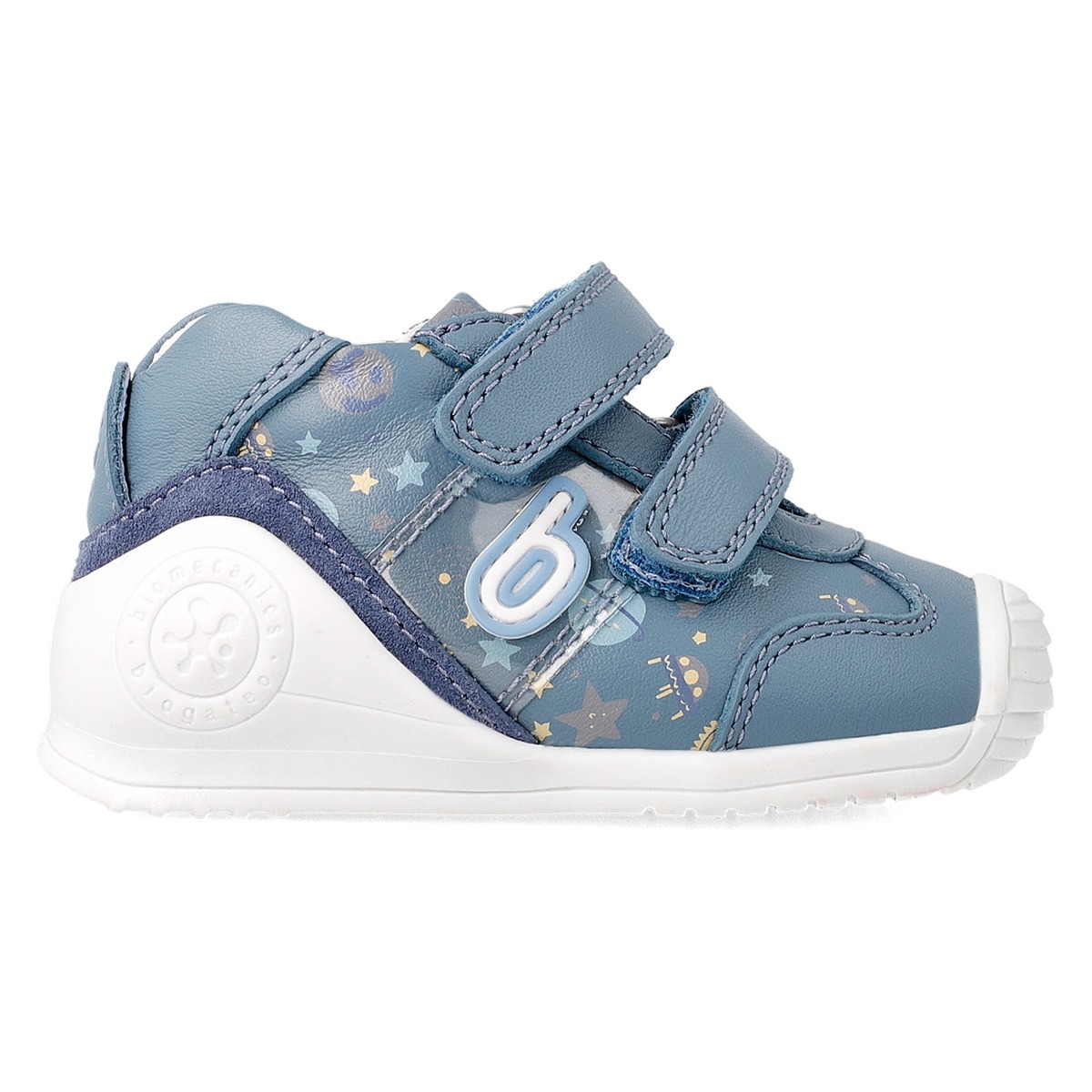 Biomecanics čevelj nizek 212150A-44 F denim y planetas (sauvage y estampado) 21