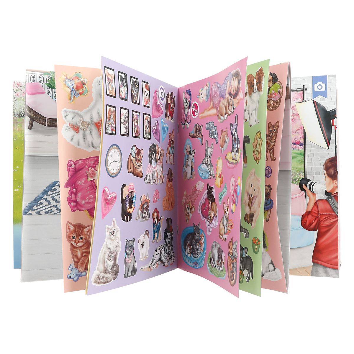 Top Model nalepke KITTY and DOGGY