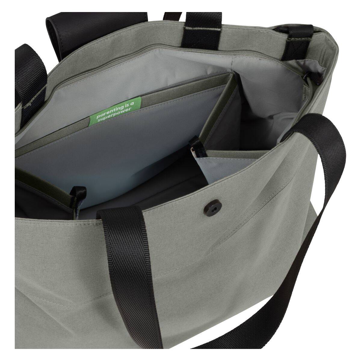 Joolz torba za pripomočke sage green