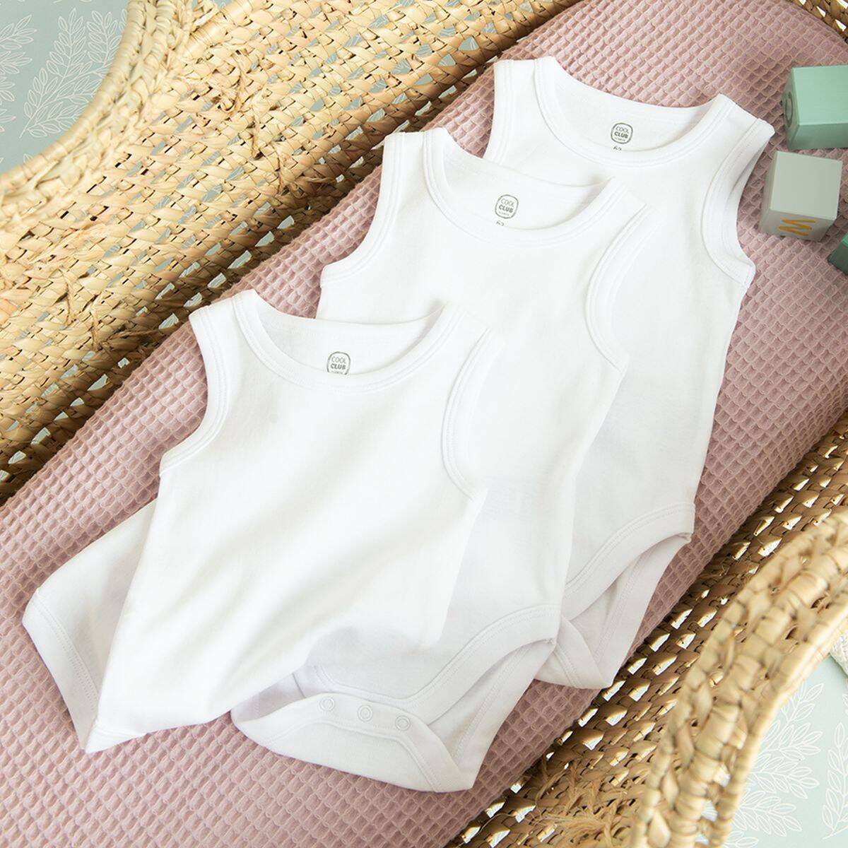 COOL CLUB bodi 3 kom BR CUU2702214-00-P M Bijela 86