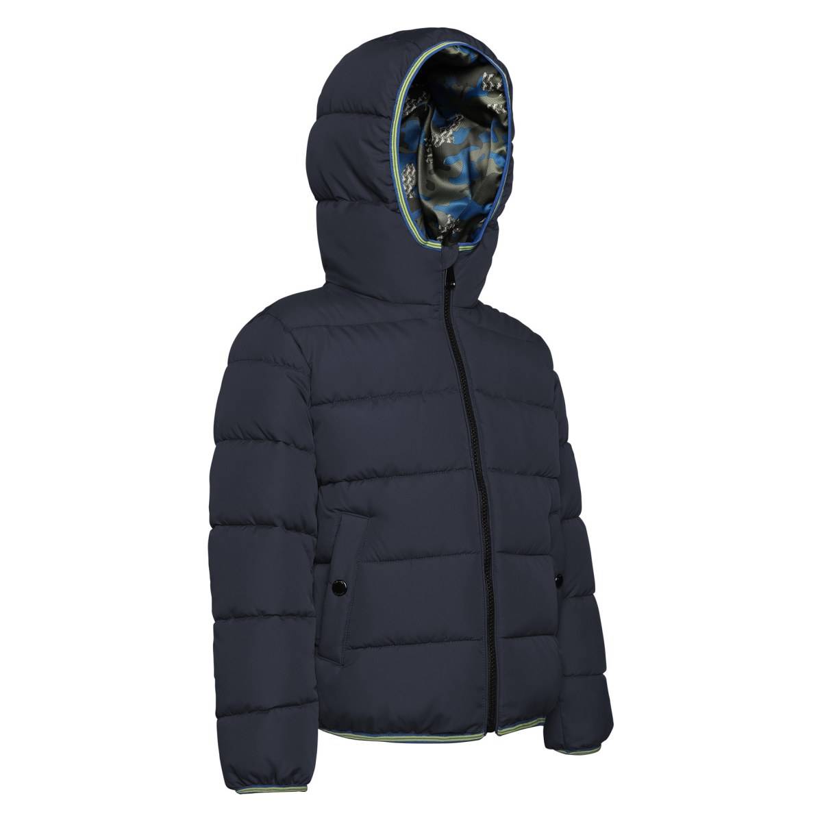 GEOX jakna K2628M K TUONO SHORT PARKA F4491 T2611 M TAMNOPLAVA 140