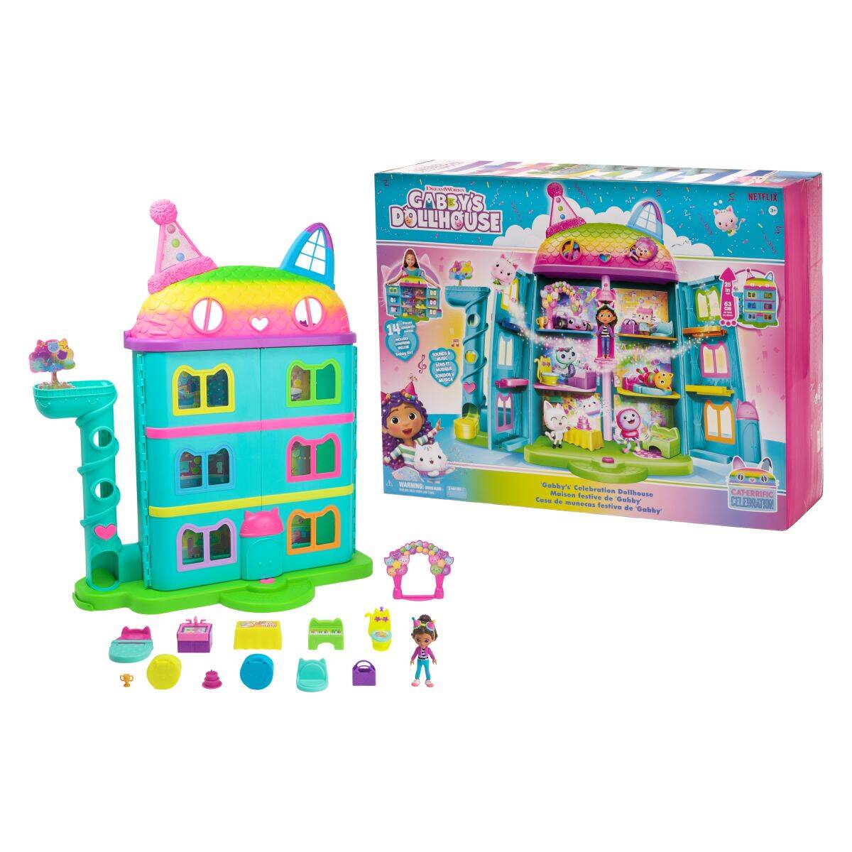 Gabby's Dollhouse hiša praznovanj 02718