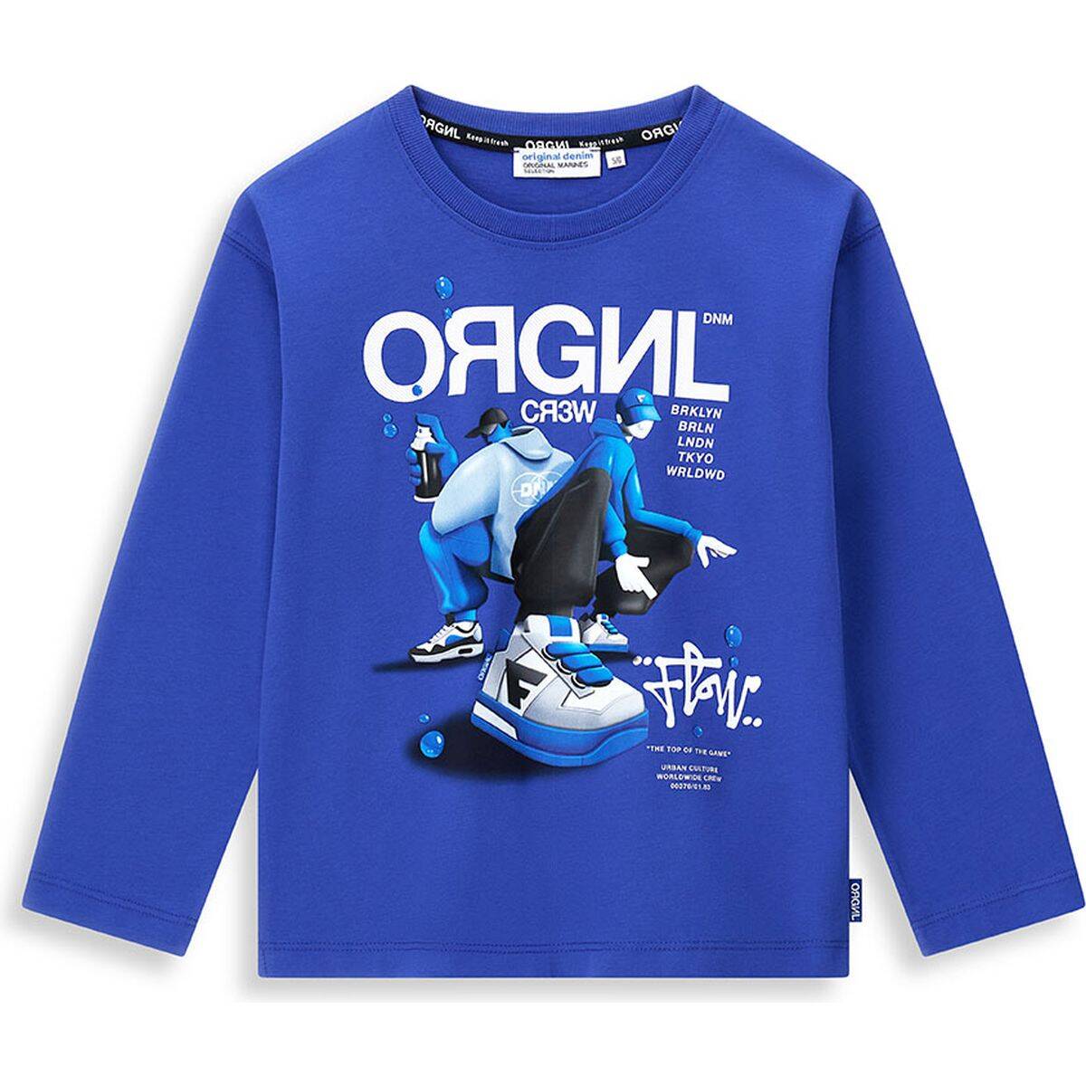 Original Marines majica DR DFA2528B F Modra 140