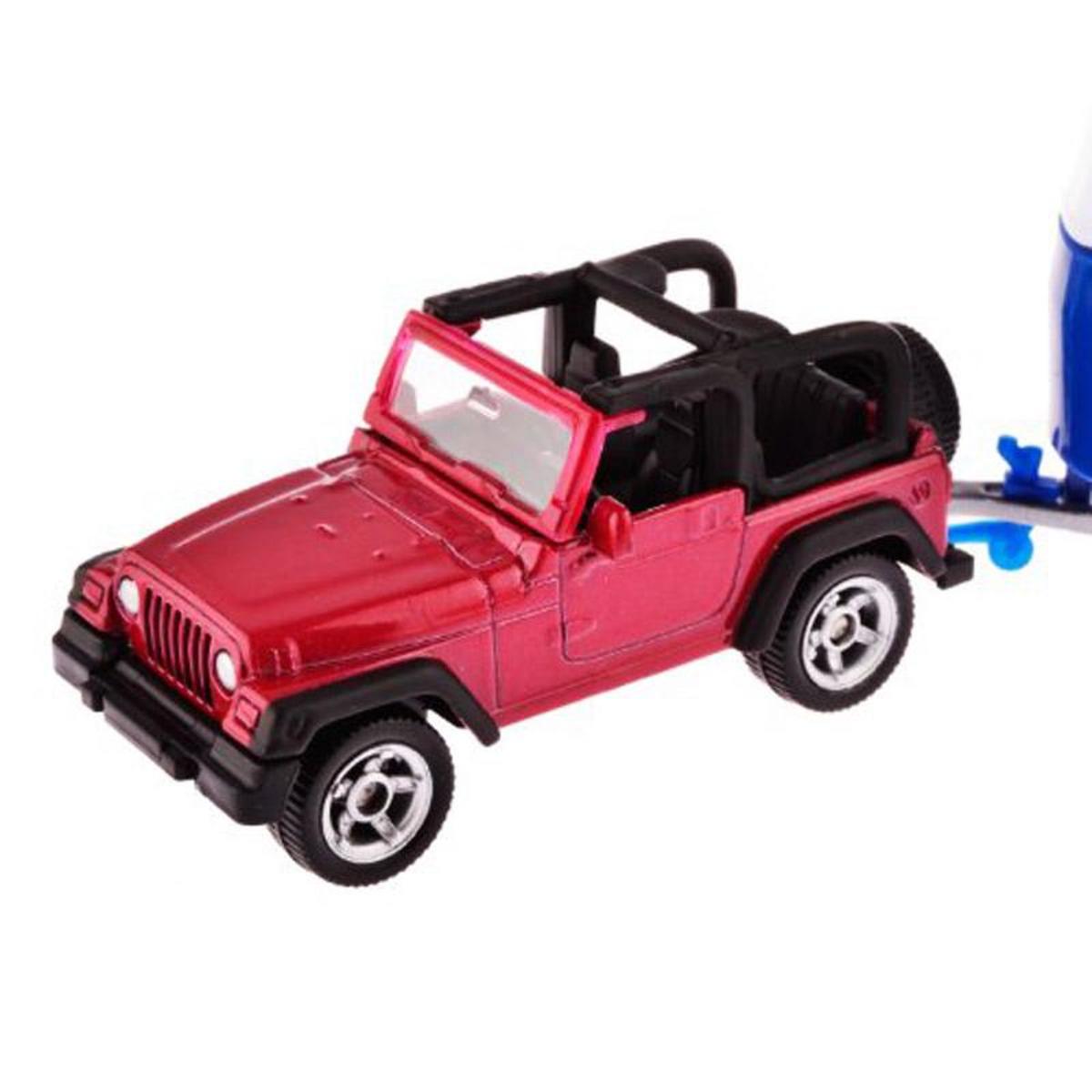 Siku Jeep s konjsko prikolico