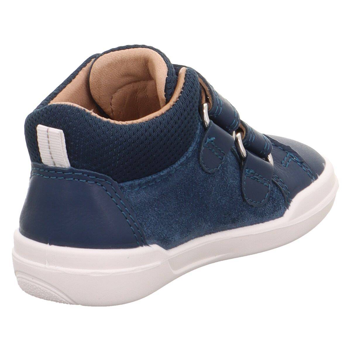 Superfit čevelj nizek SUPERFREE 1-000543-8020 barefoot F blau/weiß 22