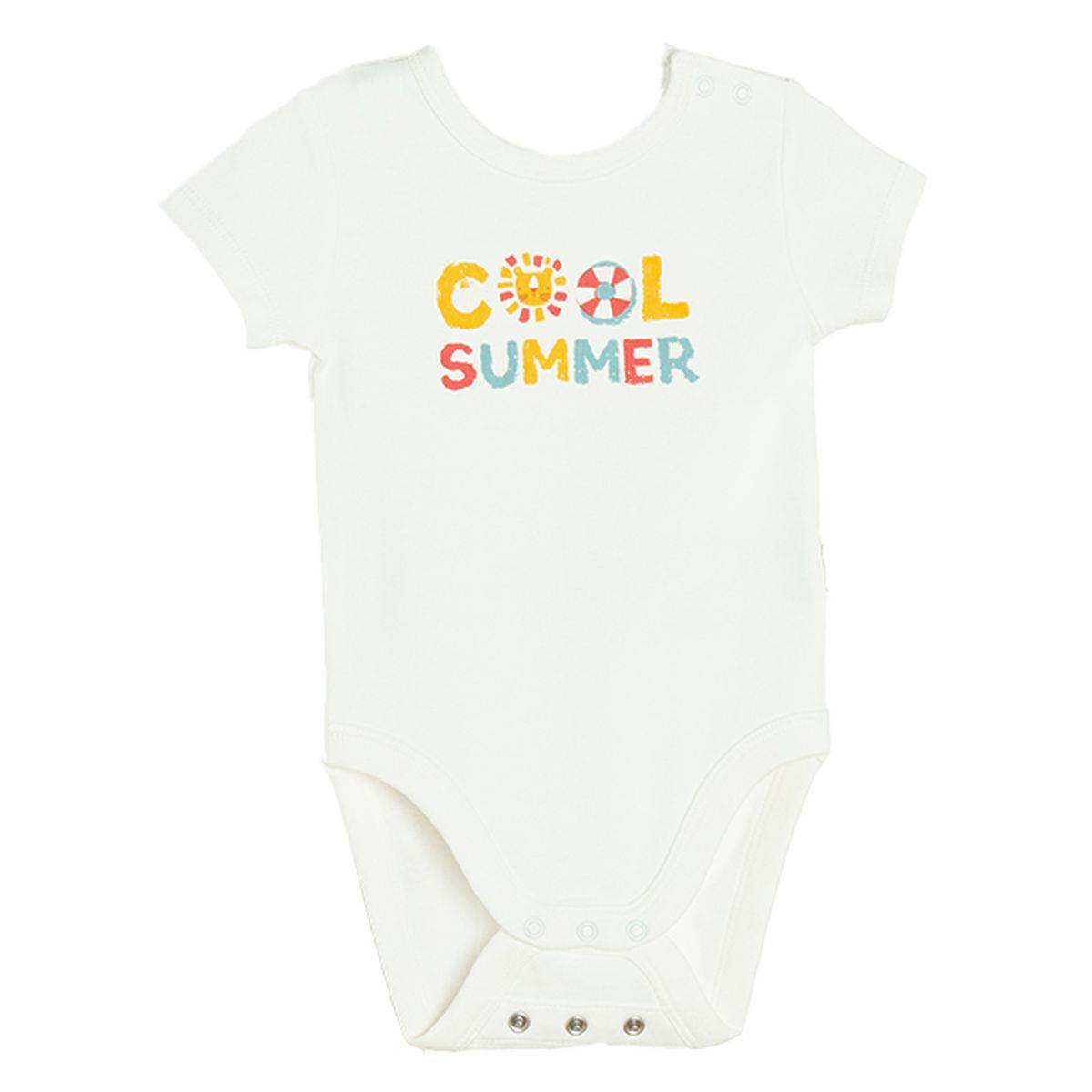 Cool Club perilo bodi 4 kosi KR CCB2802463-00 F večbarvno 68